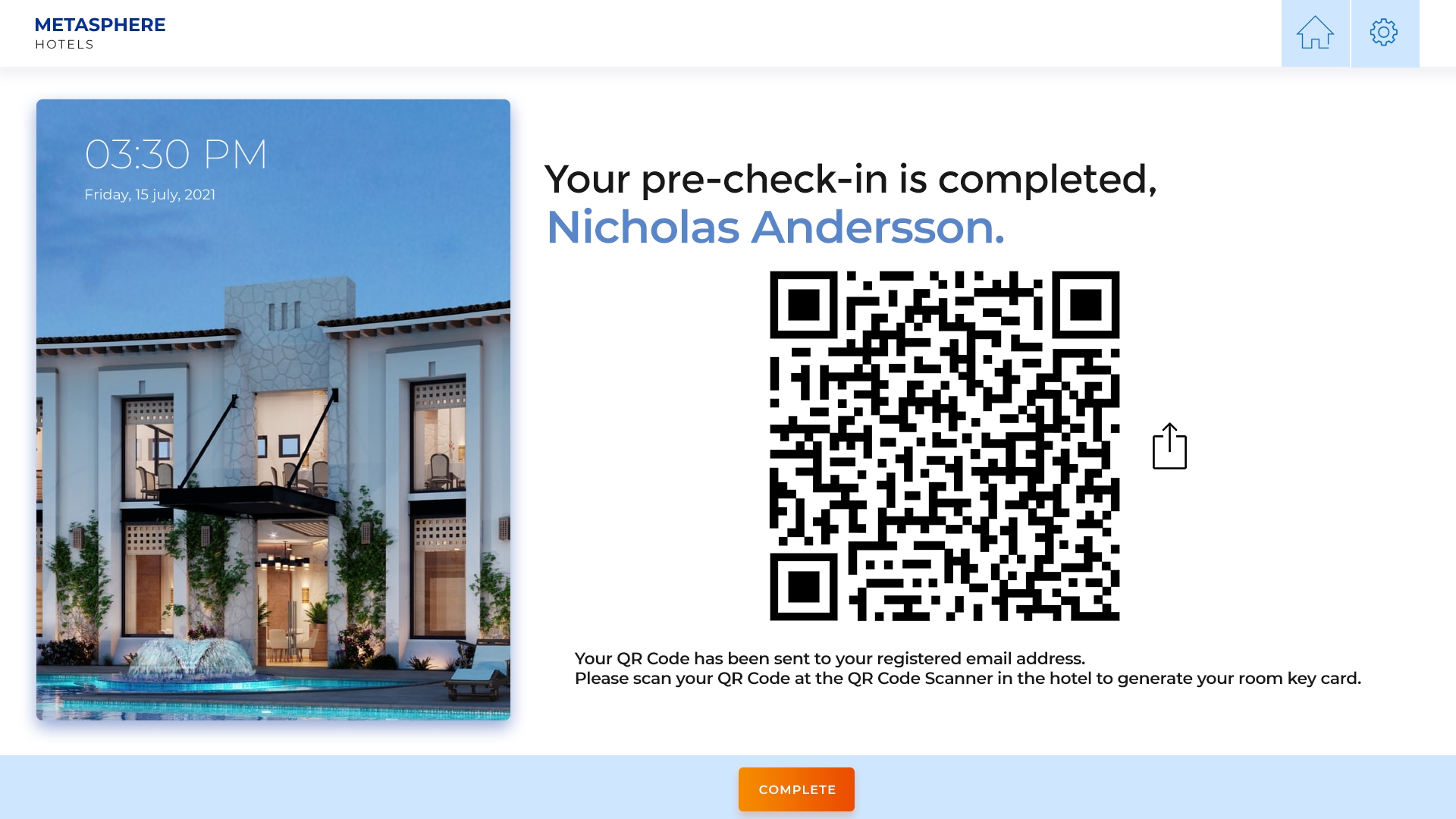 Metasphere Self Check-In Hub product image 3