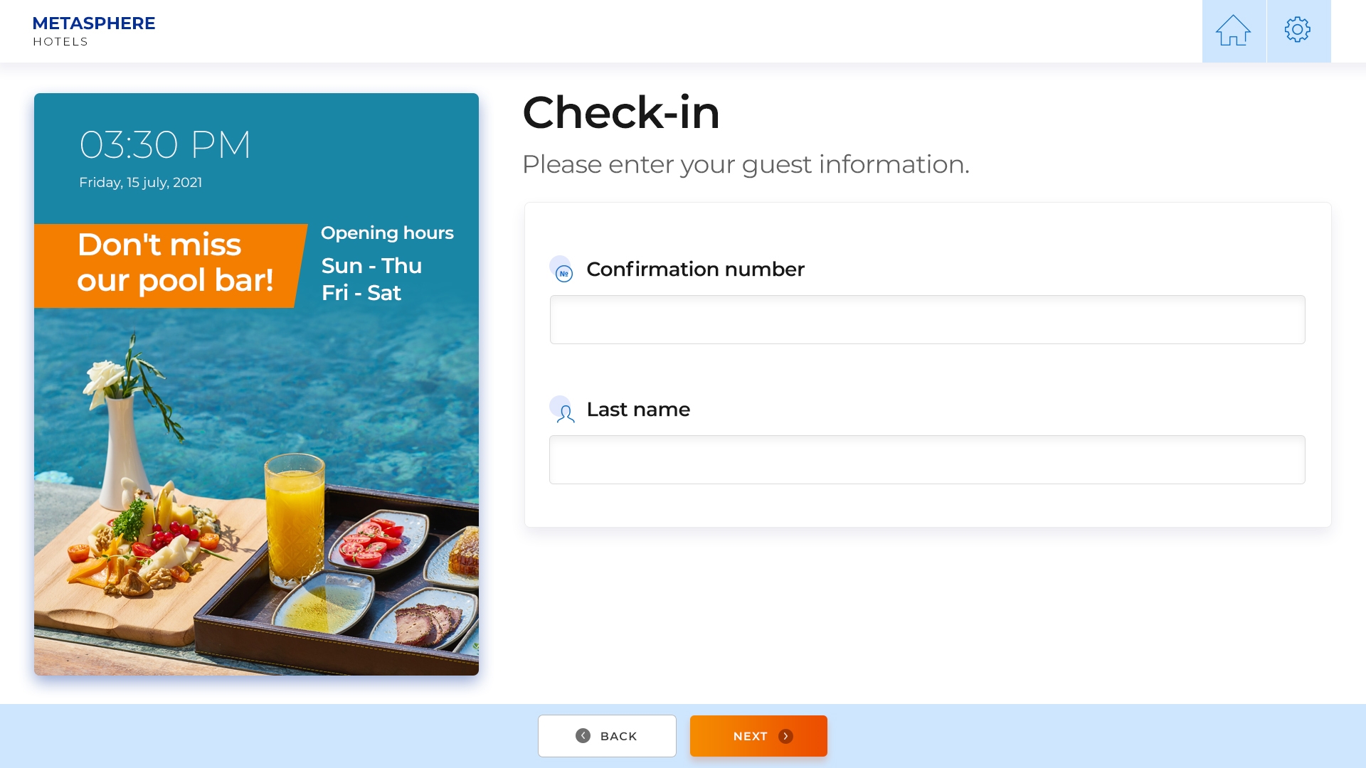 Metasphere Self Check-In Hub product image 5